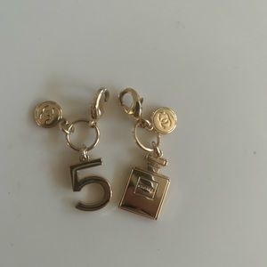 CHANEL KEYCHAINS 2 pieces
